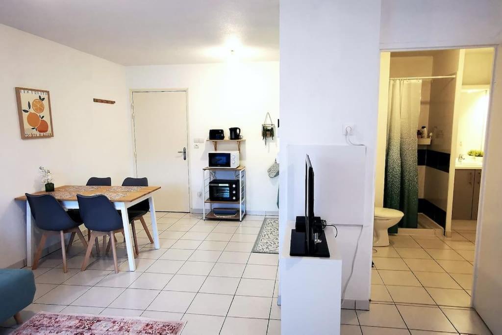 Grand Studio Lumineux Et Sa Terrasse Au Calme Toulouse Buitenkant foto